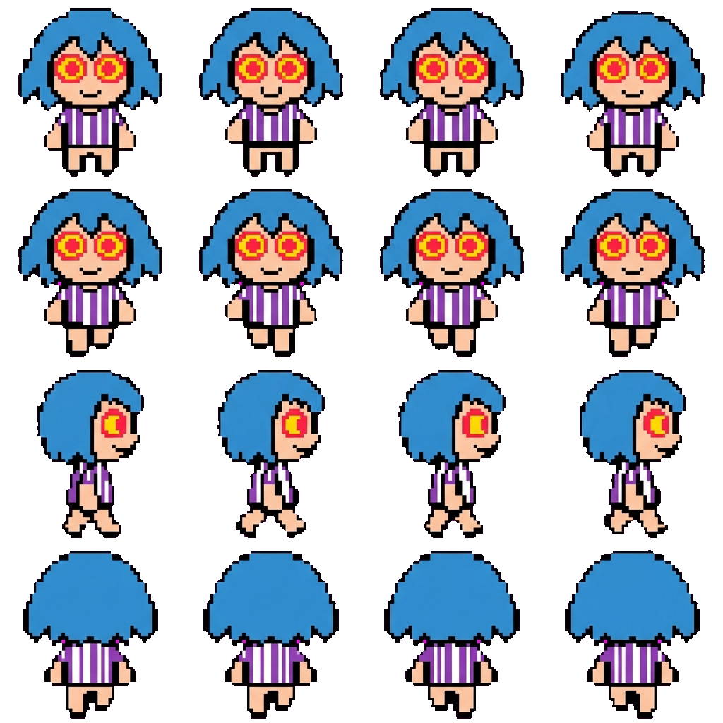 Swirls movement sprite