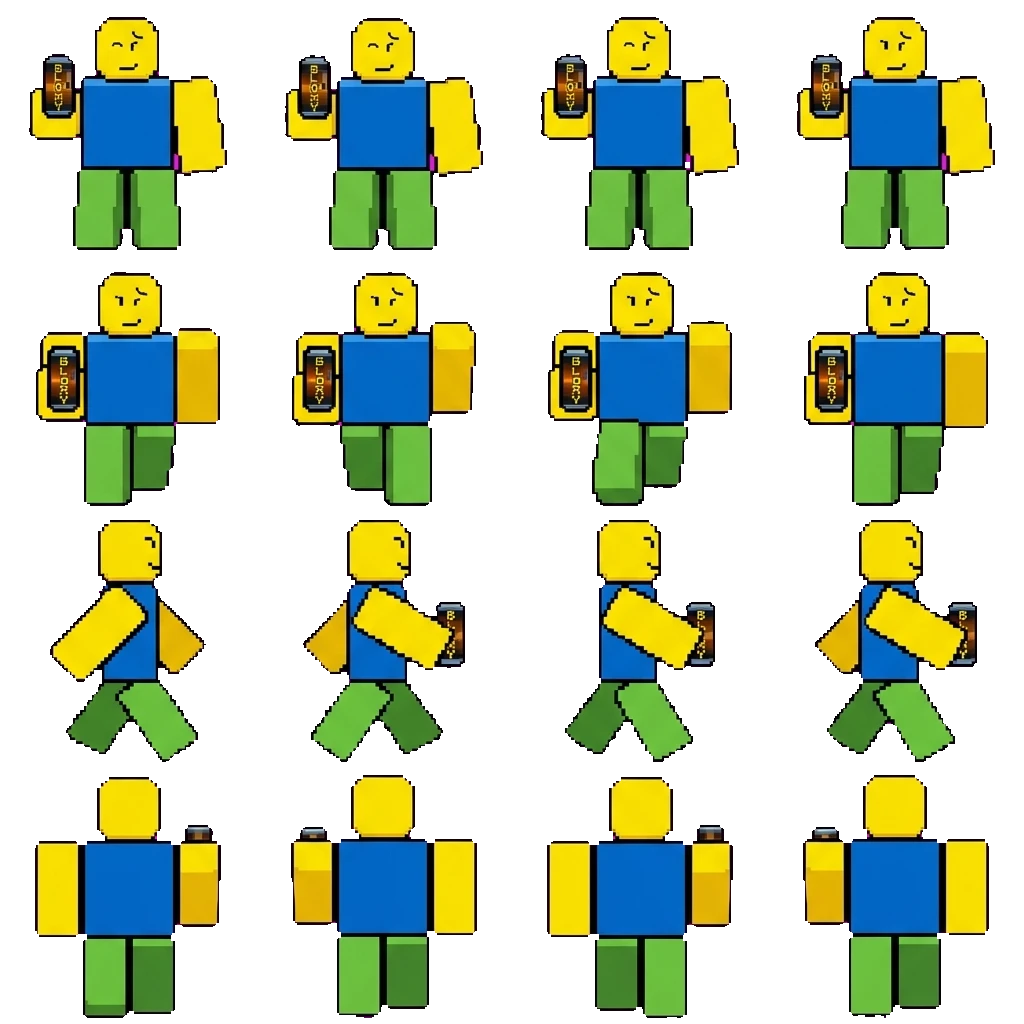 Noob movement sprite