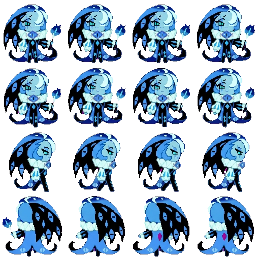 Shadow Milk Cookie movement sprite
