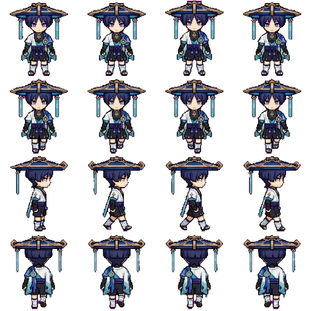 Wanderer movement sprite