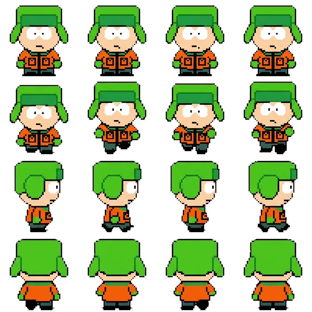 Klye movement sprite