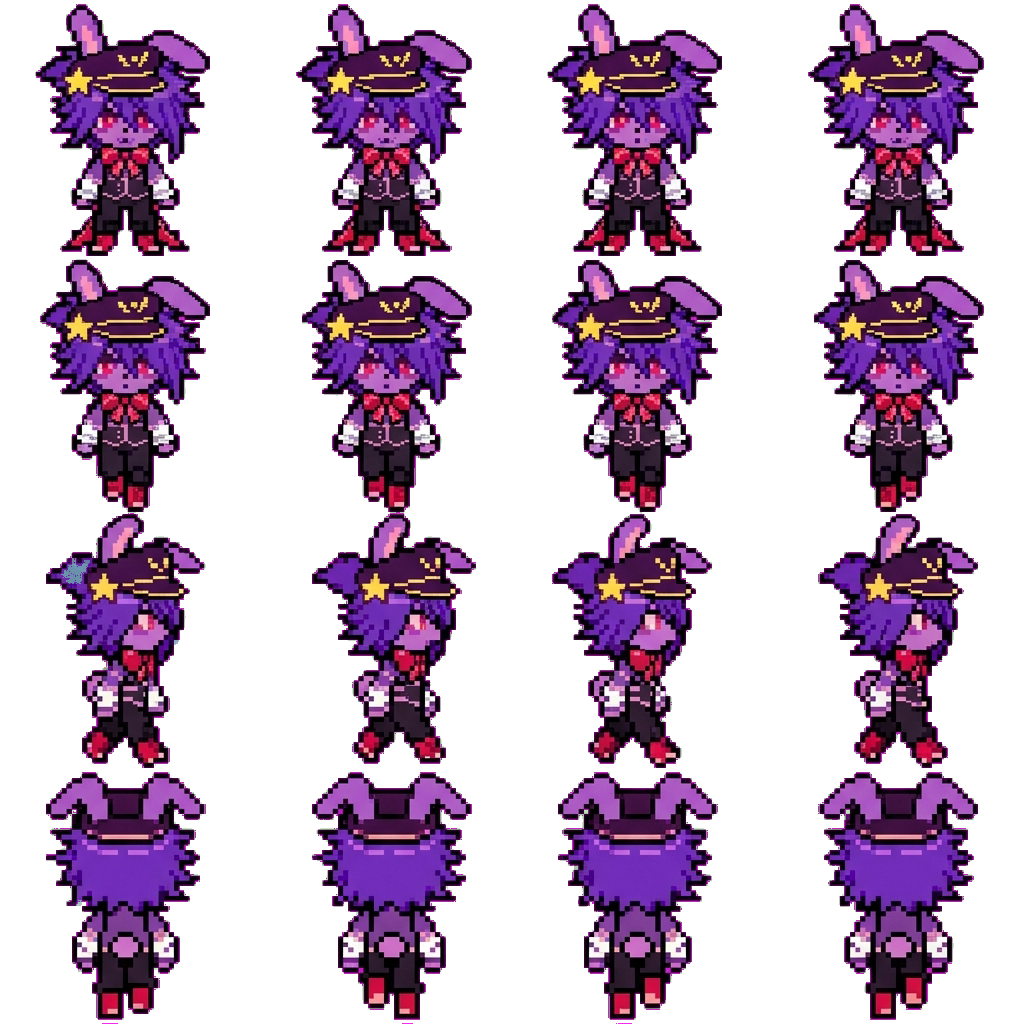 Captain Bonnie movement sprite