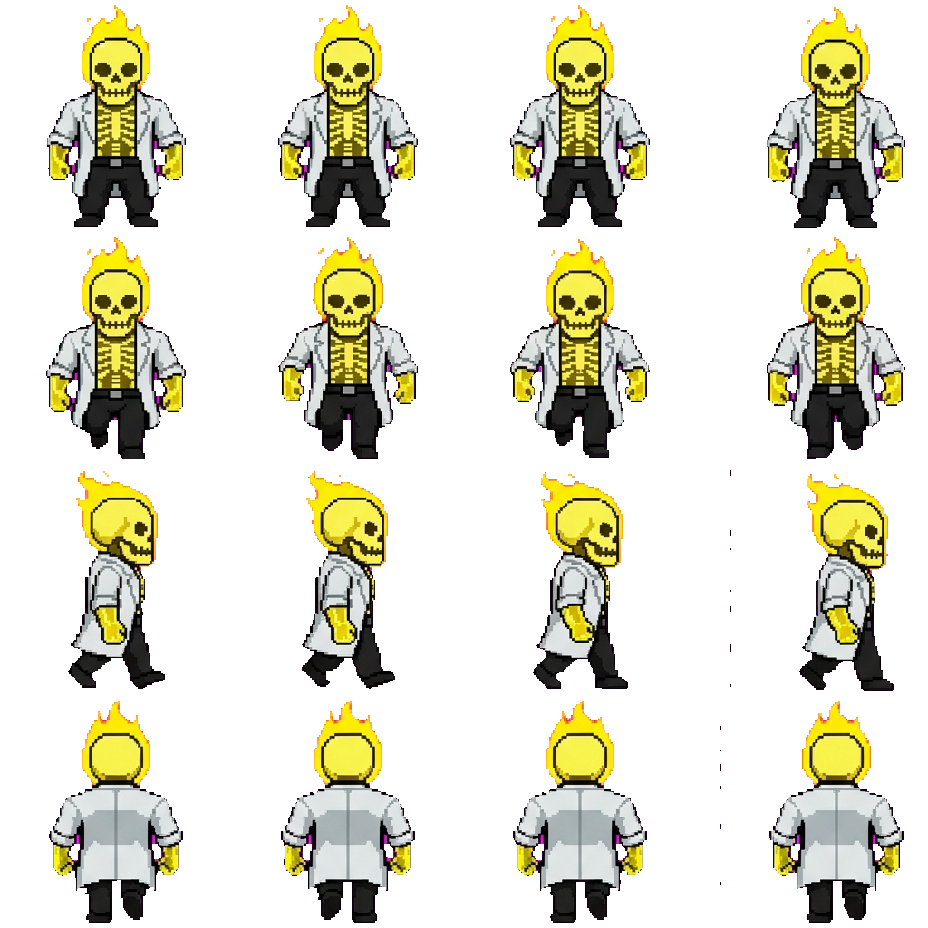Dr. Phosphorus movement sprite