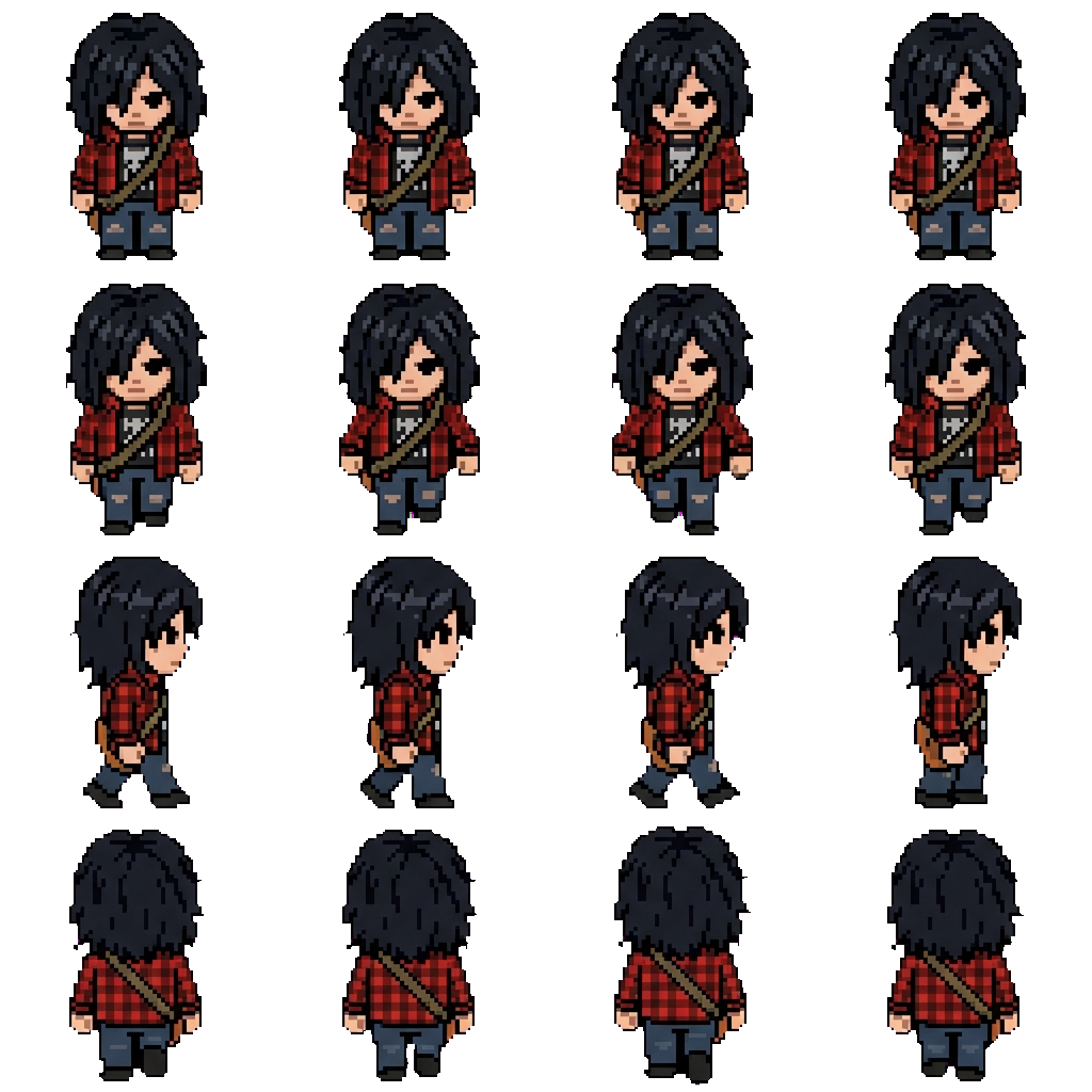 WhoIsKira movement sprite