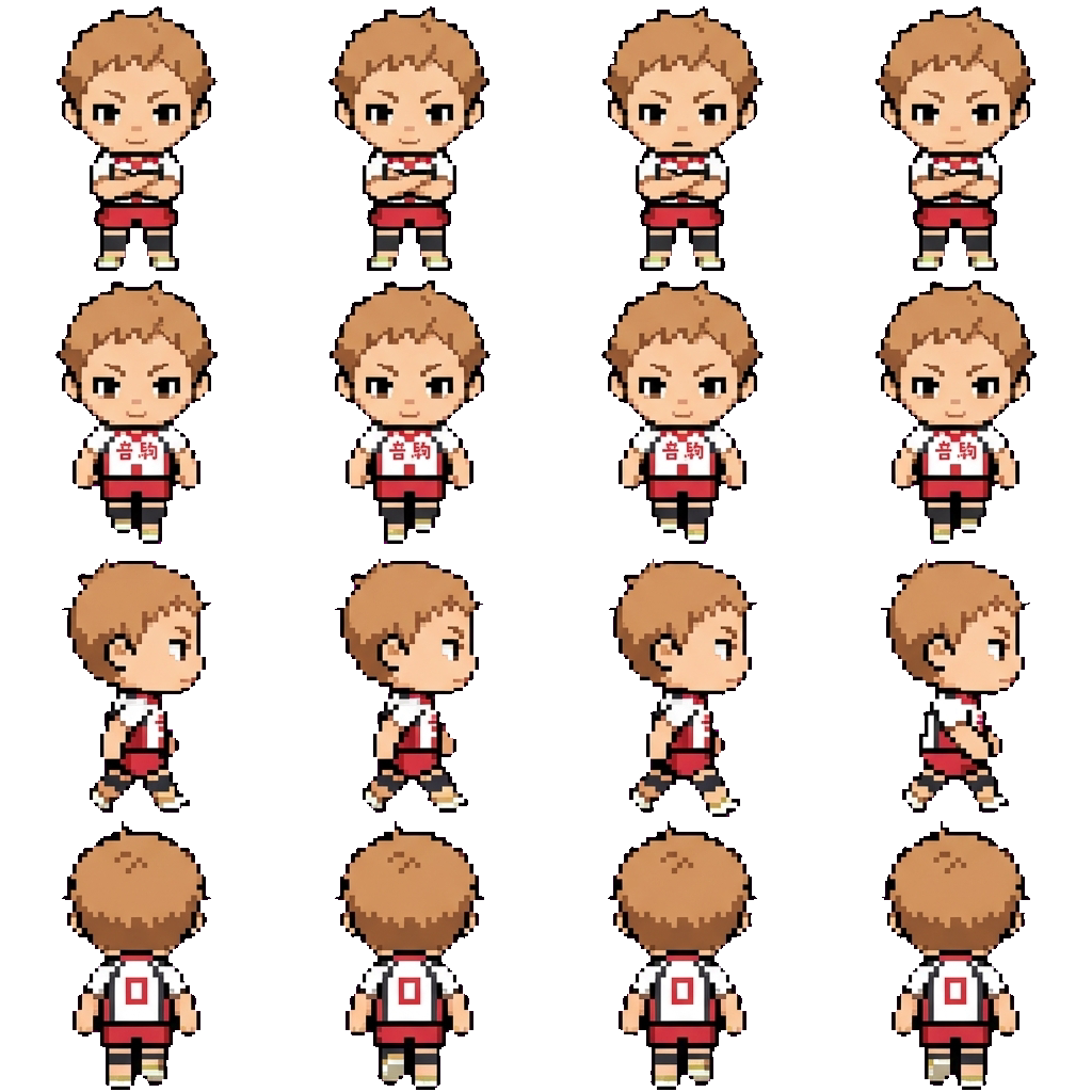 Yaku movement sprite