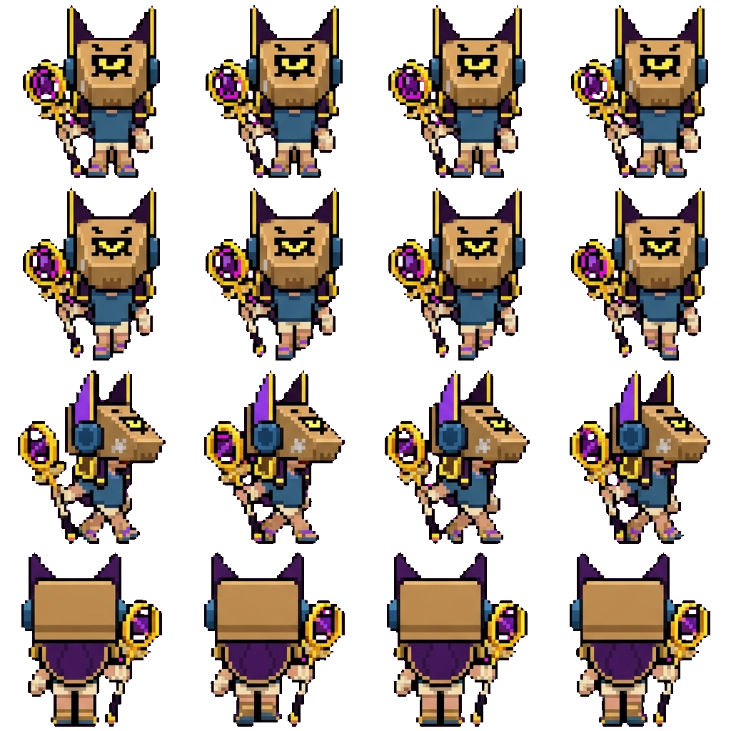Finx movement sprite