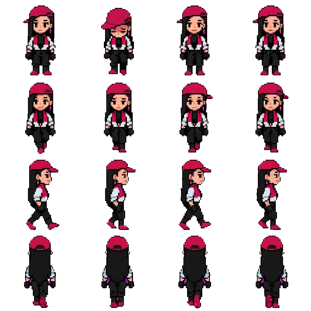 Yi Xi movement sprite
