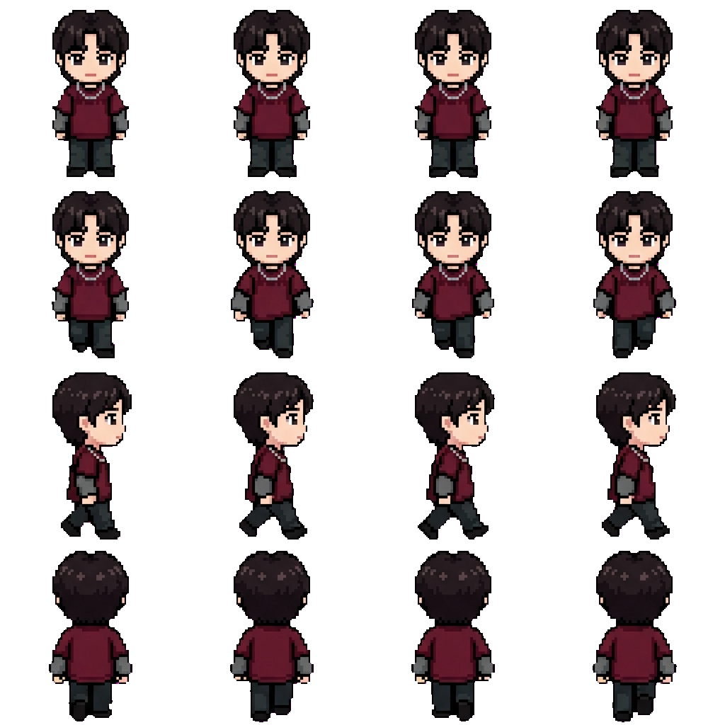 Yoongi movement sprite