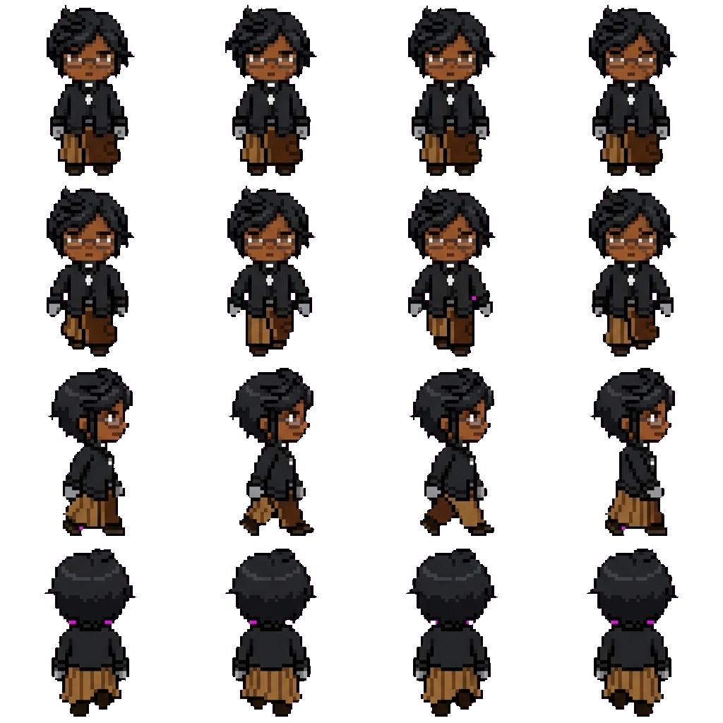 Setya movement sprite
