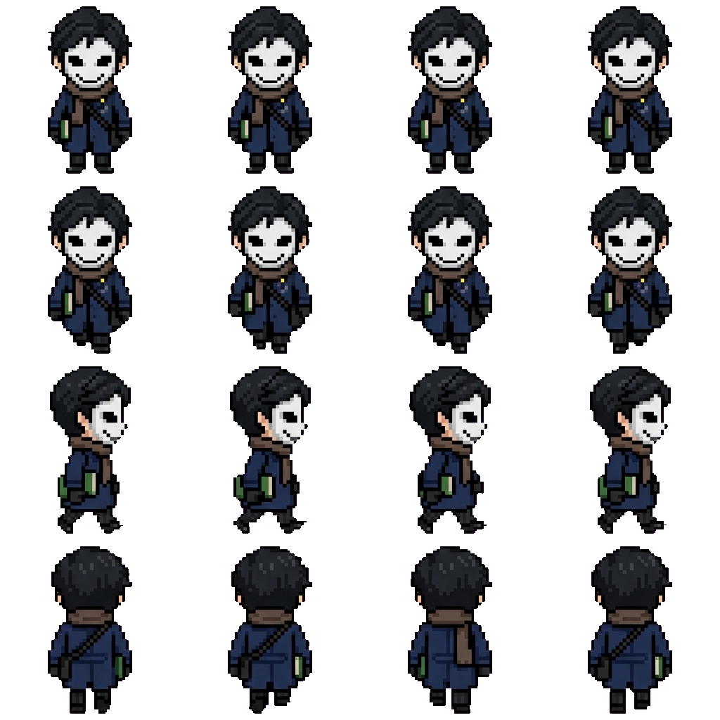 Bloody Painter movement sprite