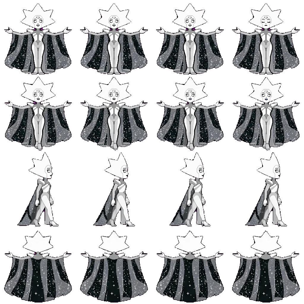 White Diamond movement sprite