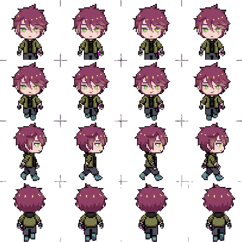 Noah movement sprite