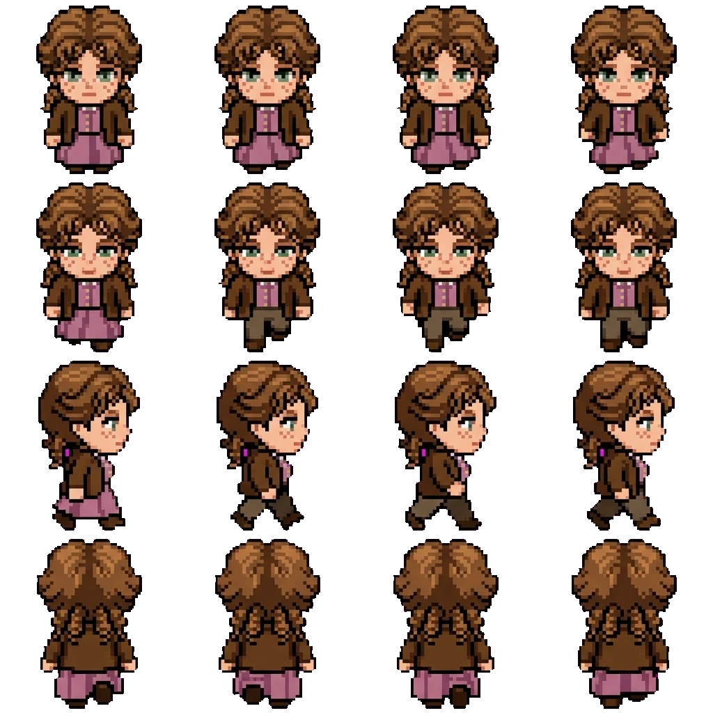 Mary Beth movement sprite