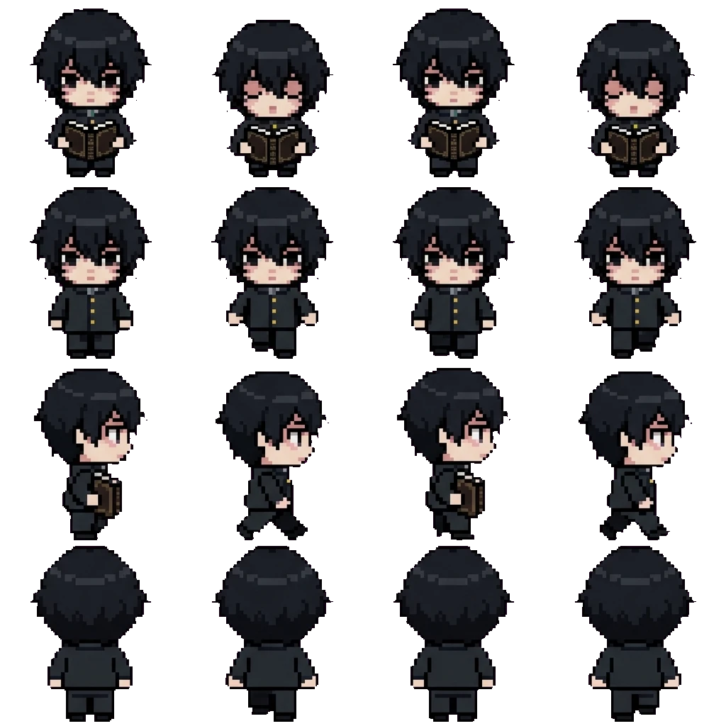 Taro movement sprite