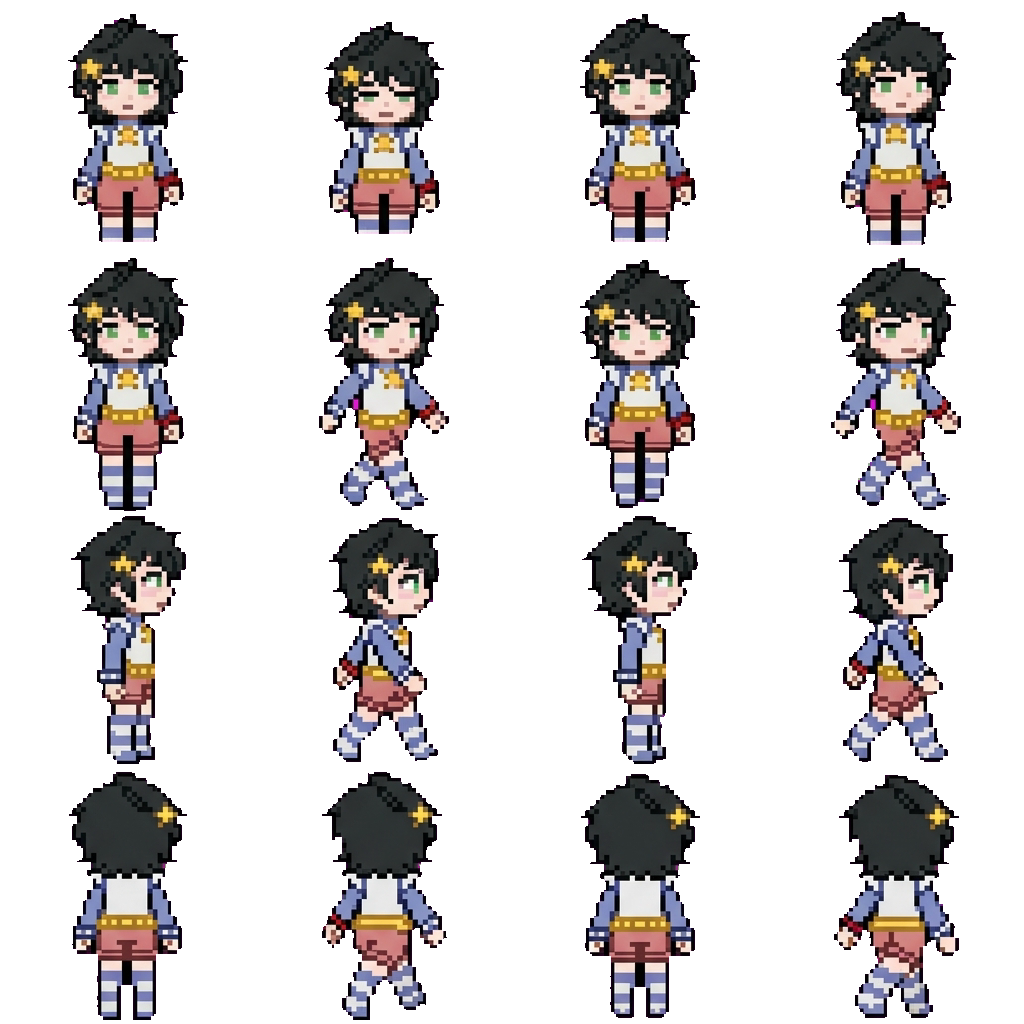 Mark movement sprite