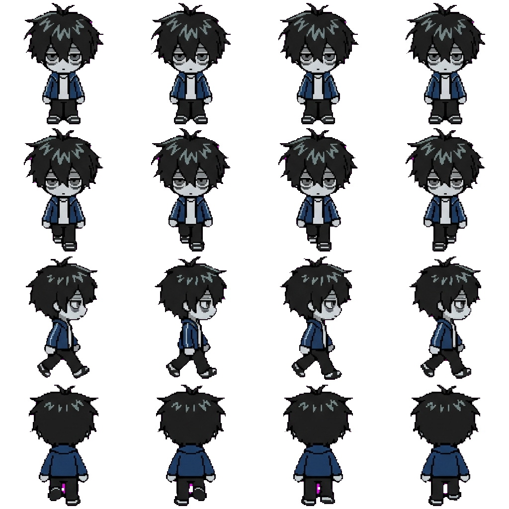 Zee movement sprite