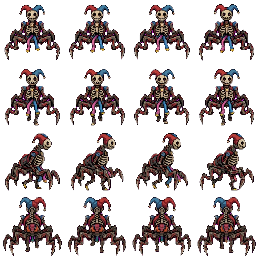 The prototype movement sprite