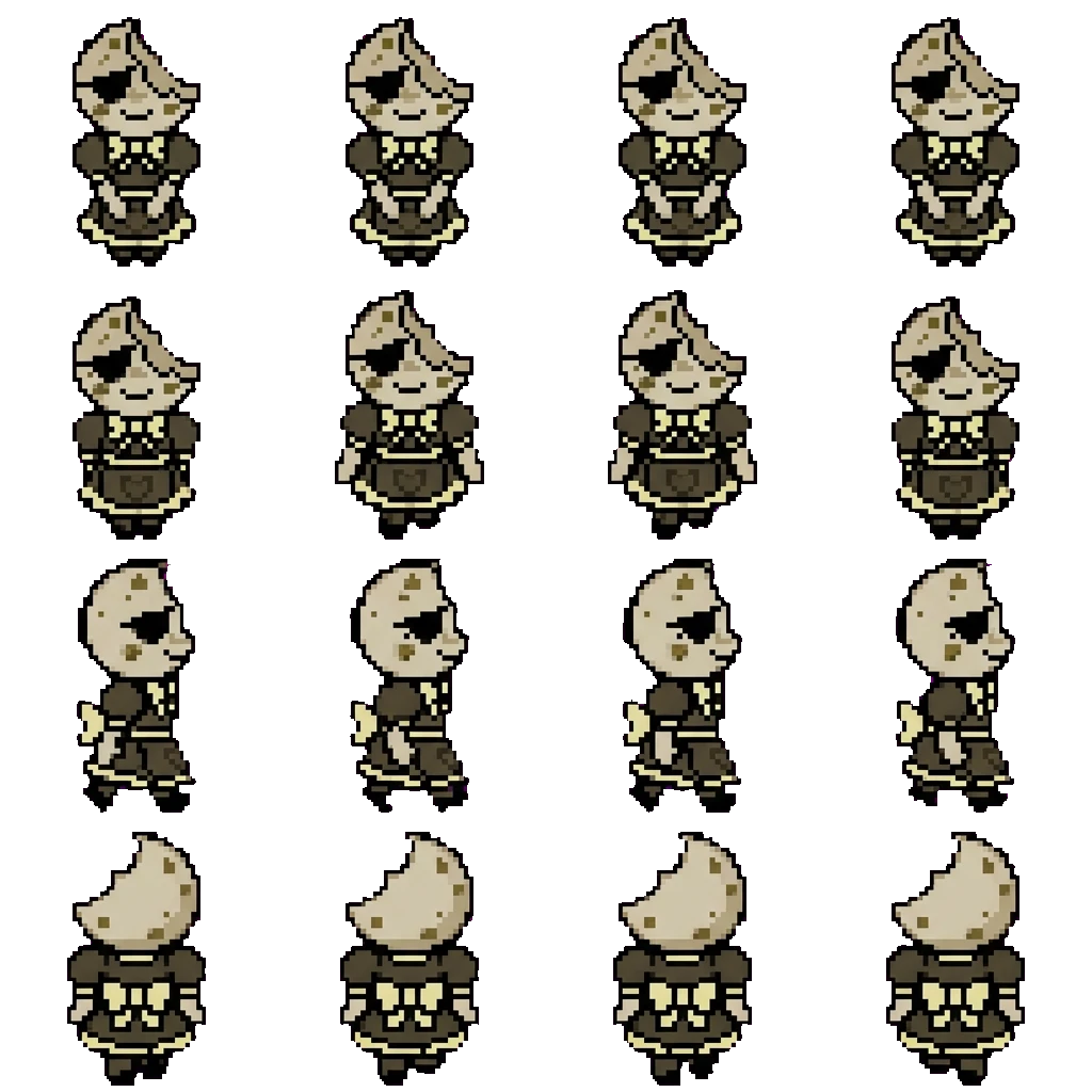Cookie movement sprite