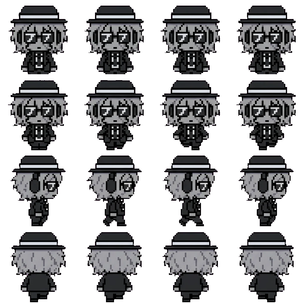Chance-Gambler movement sprite