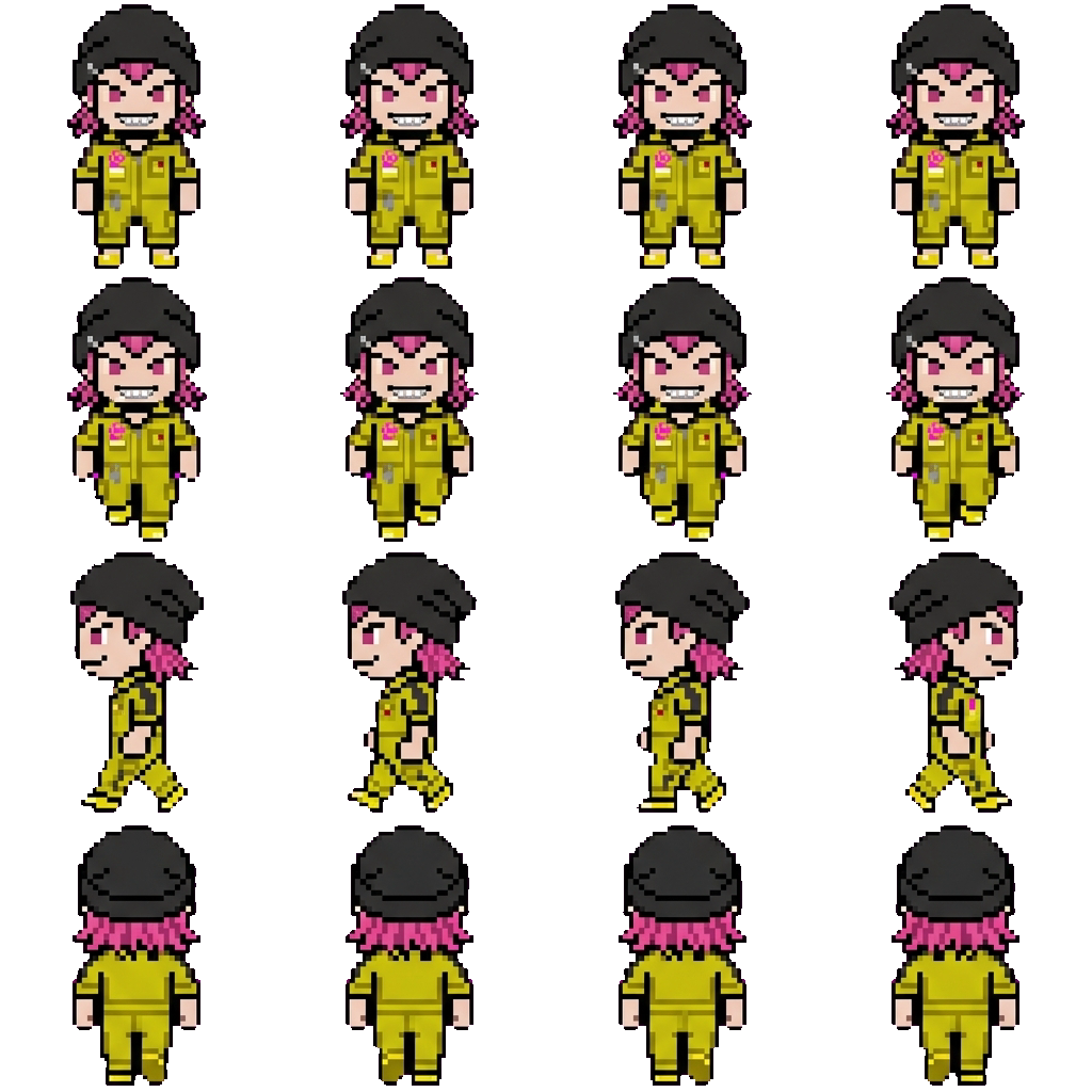 Kazuichi movement sprite