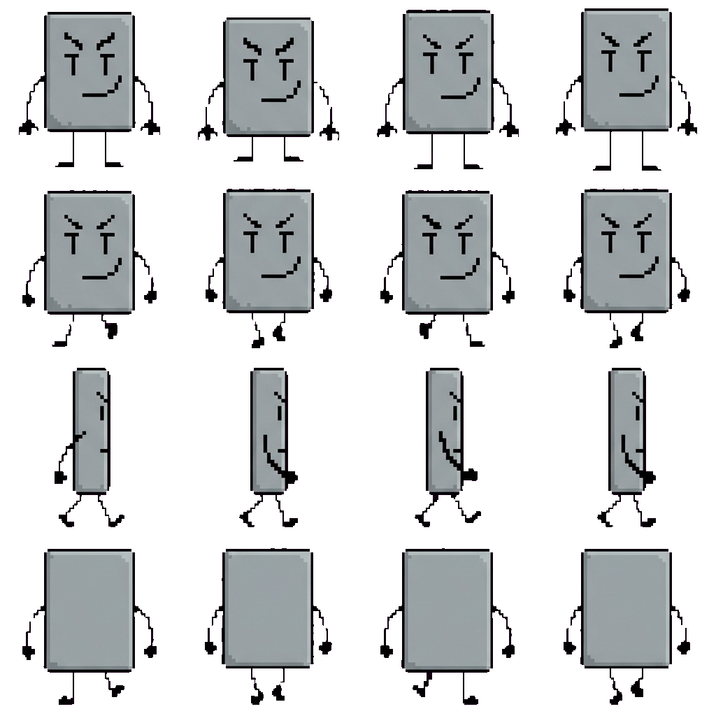 Evil Foil movement sprite