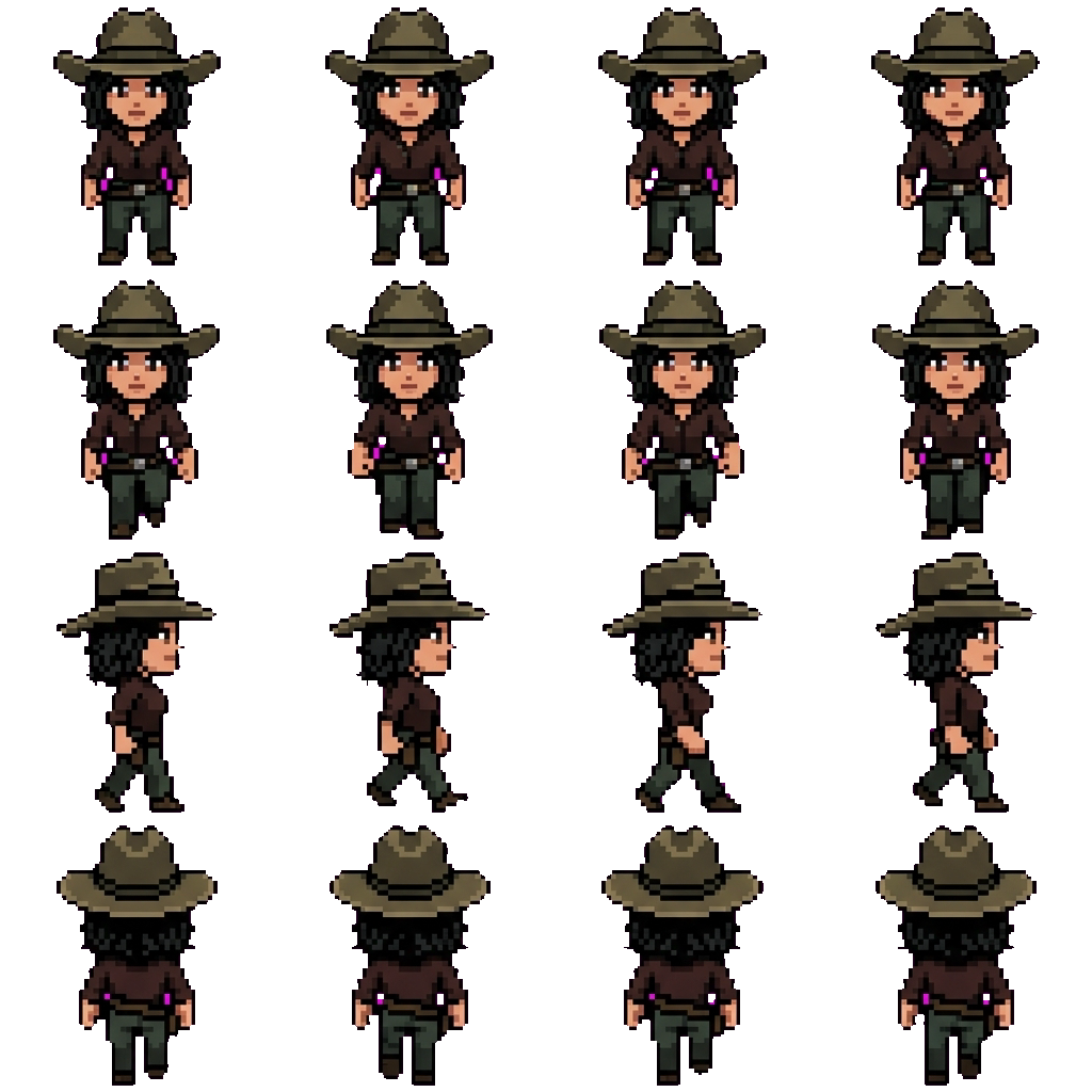 Natalie movement sprite