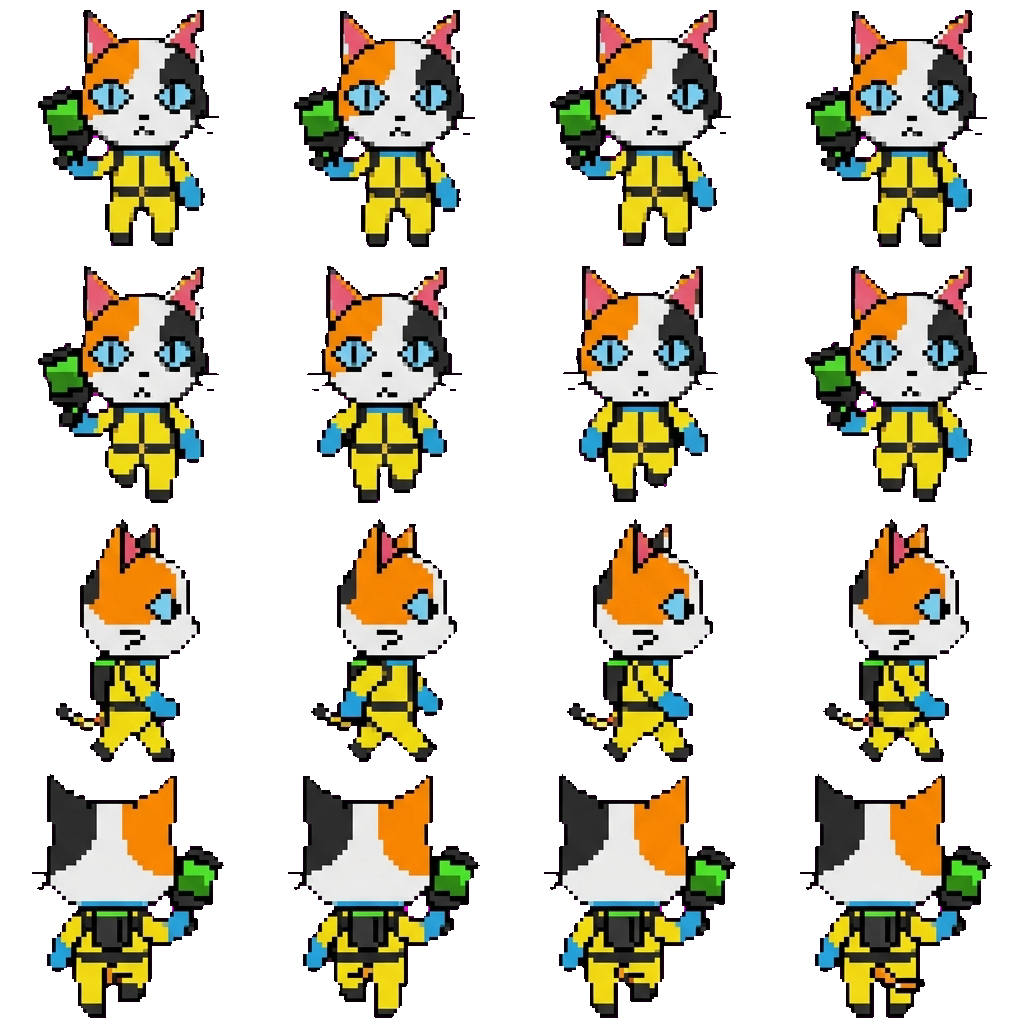 Sam movement sprite
