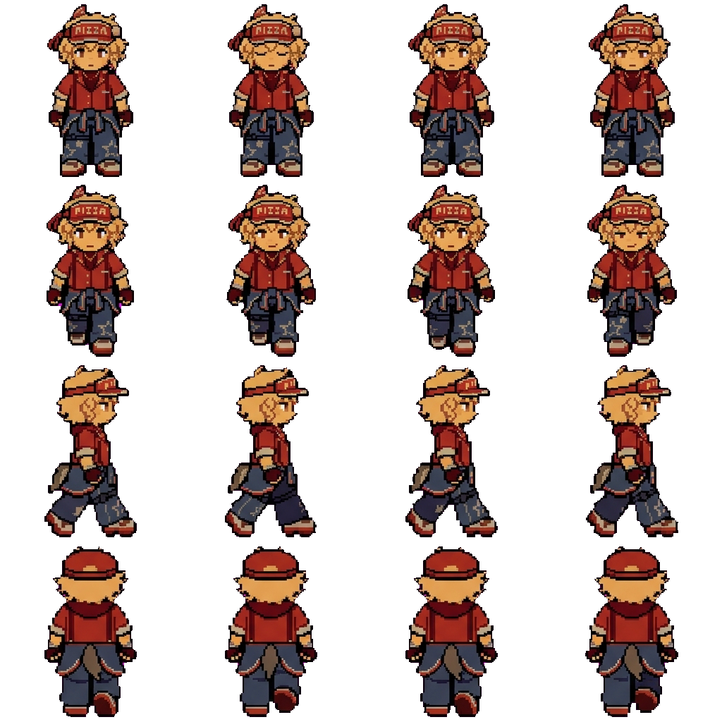 Elliot movement sprite