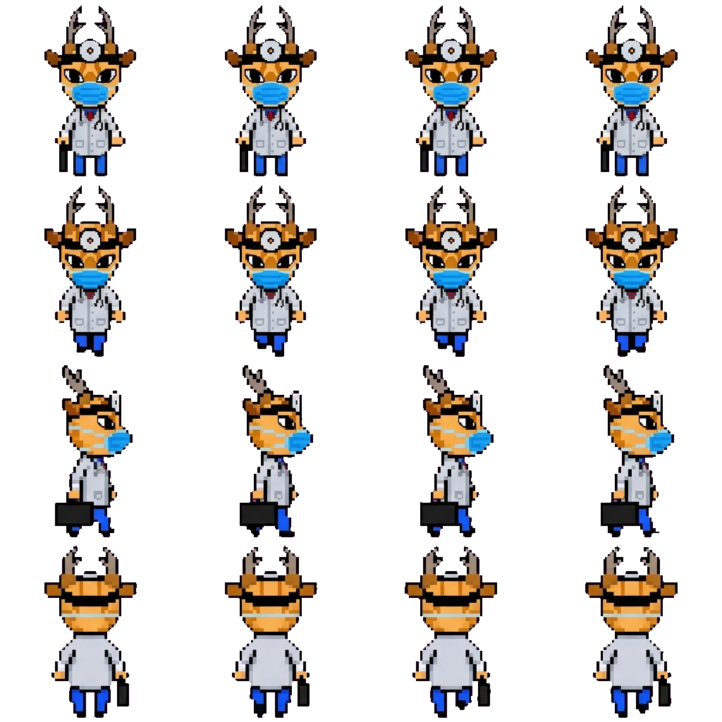 Dr harlow movement sprite