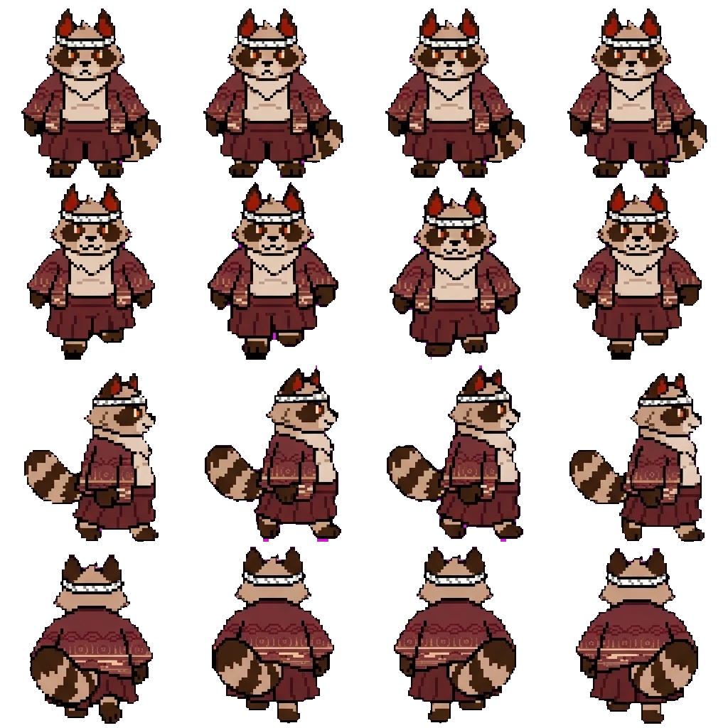 Toshiro movement sprite
