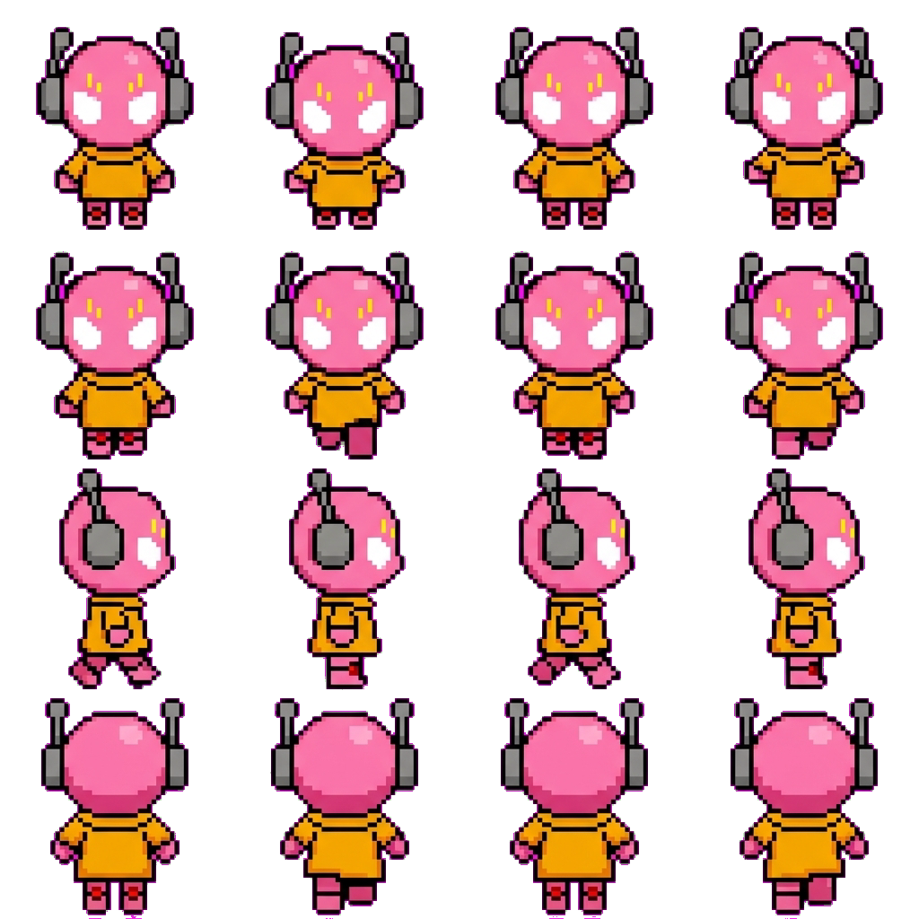 Five Pebbles movement sprite