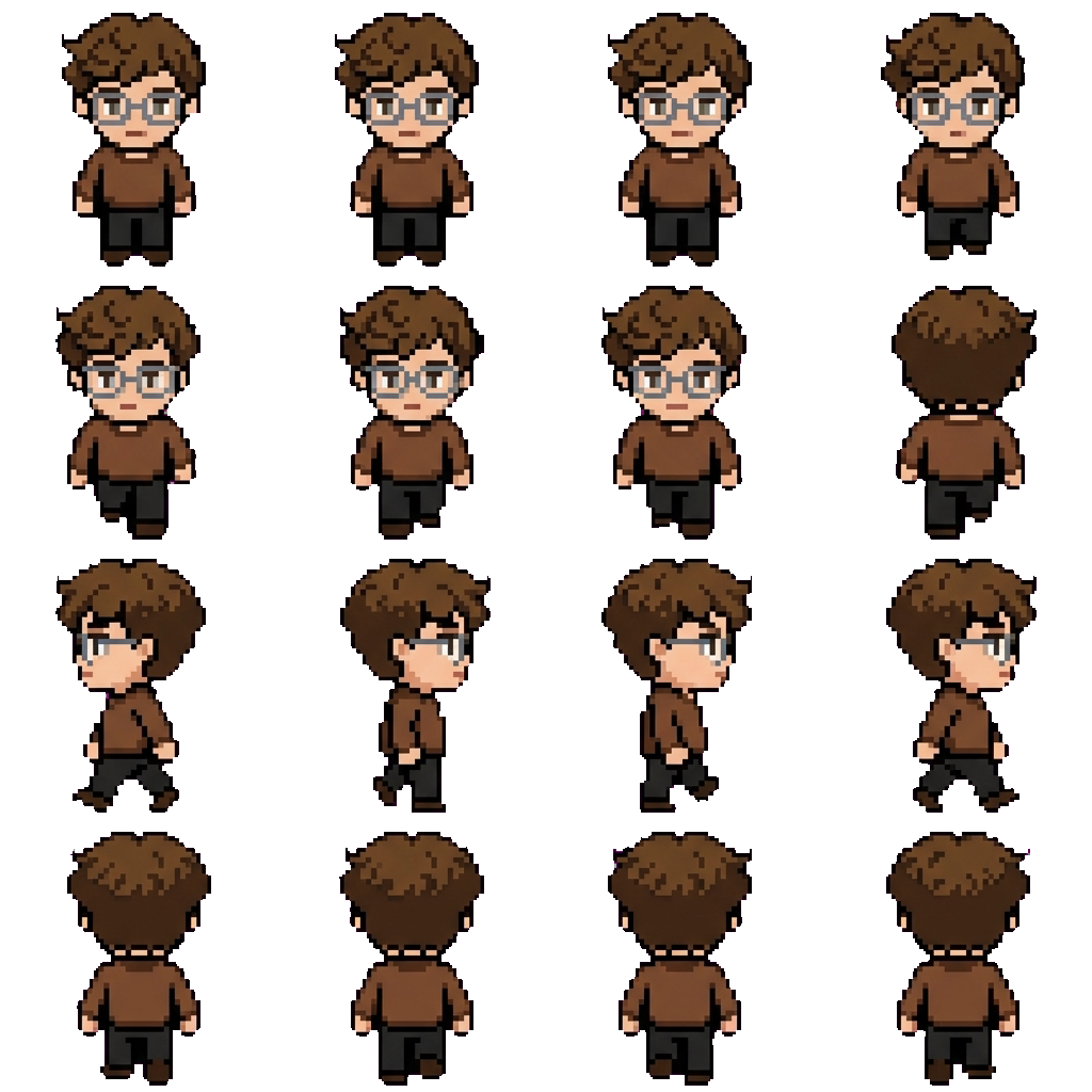 Teddy movement sprite