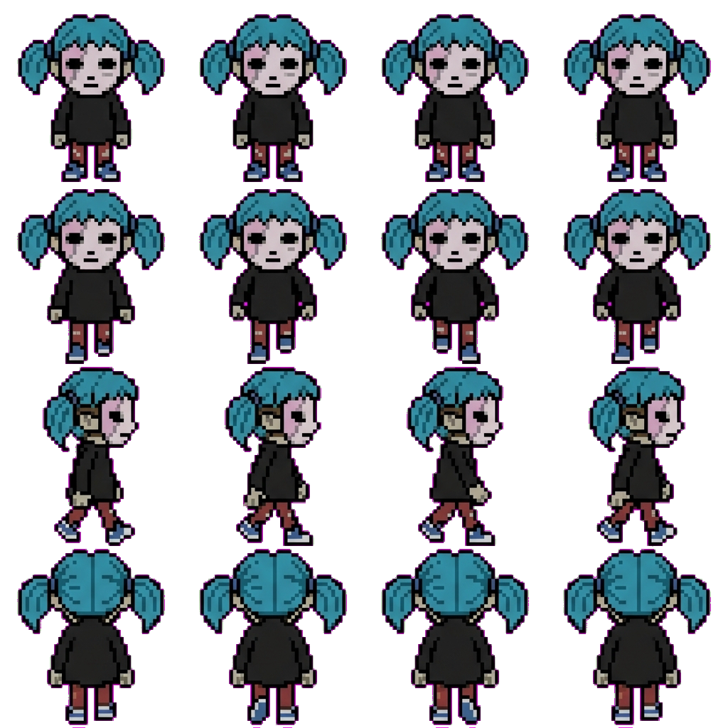 Салли movement sprite