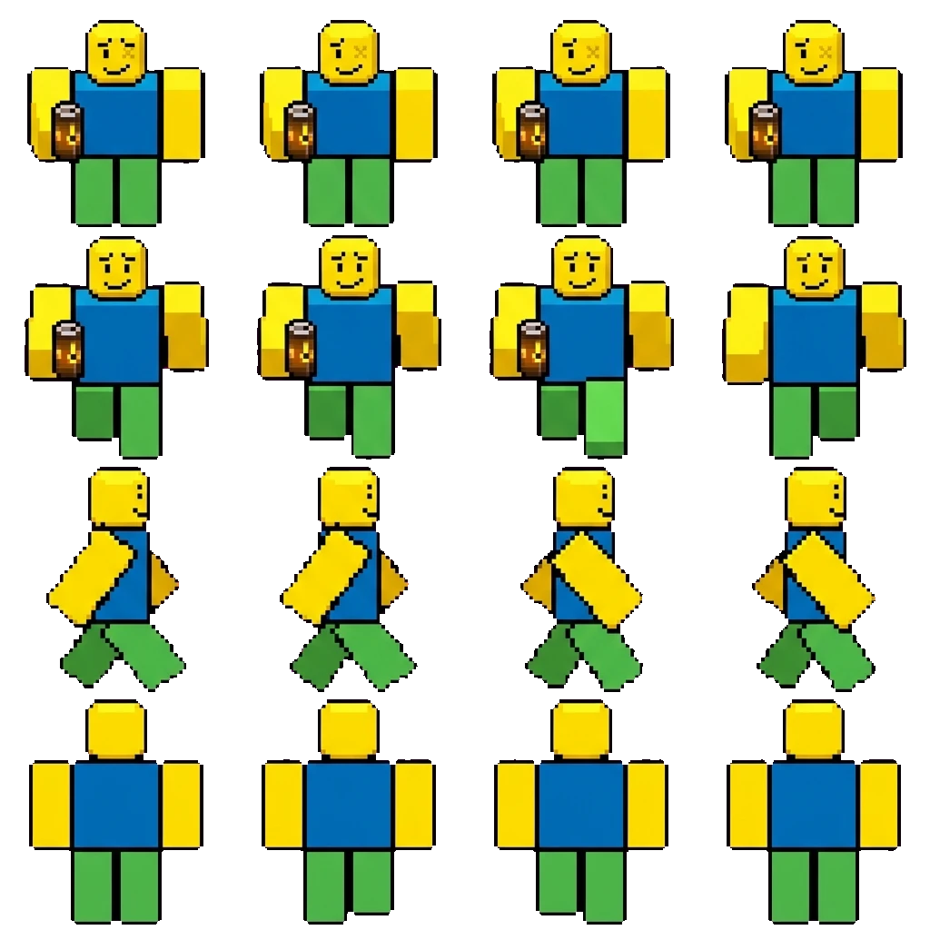 Noob movement sprite