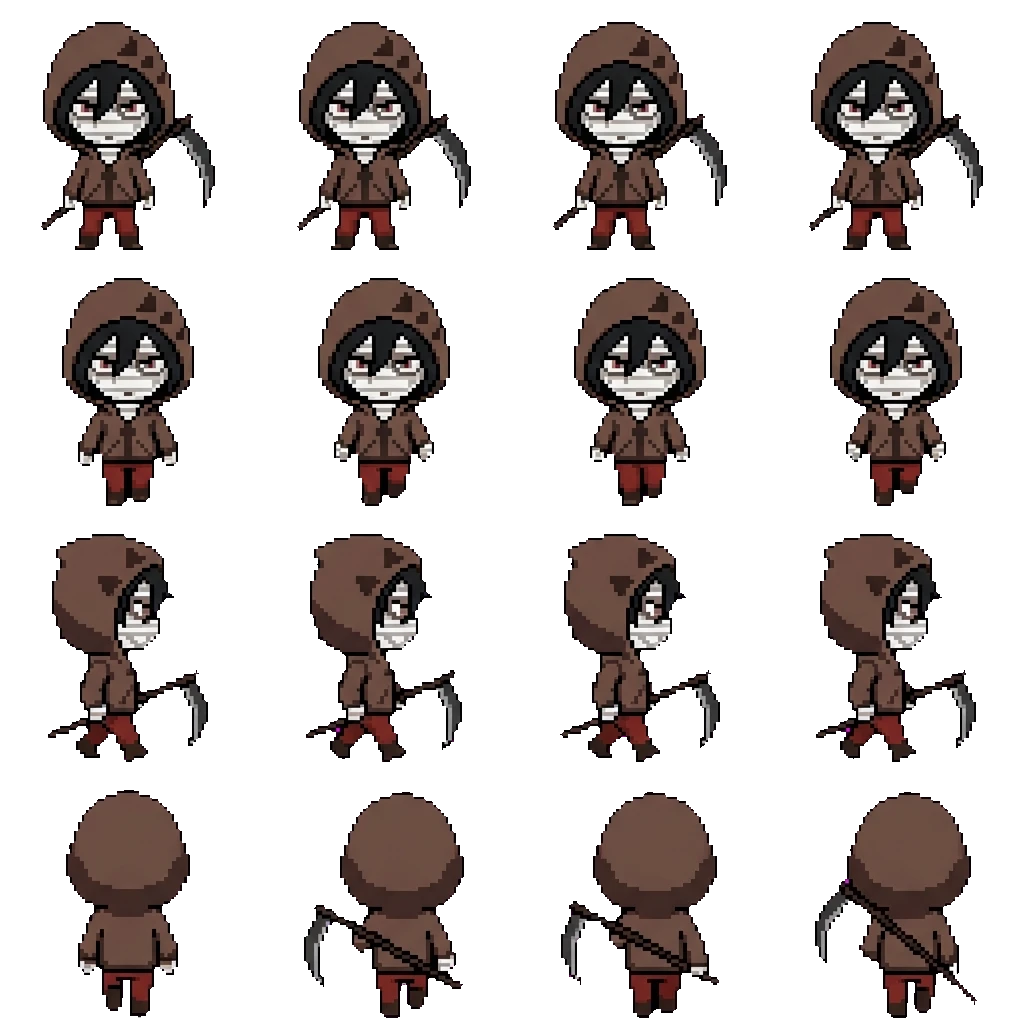 Zack movement sprite