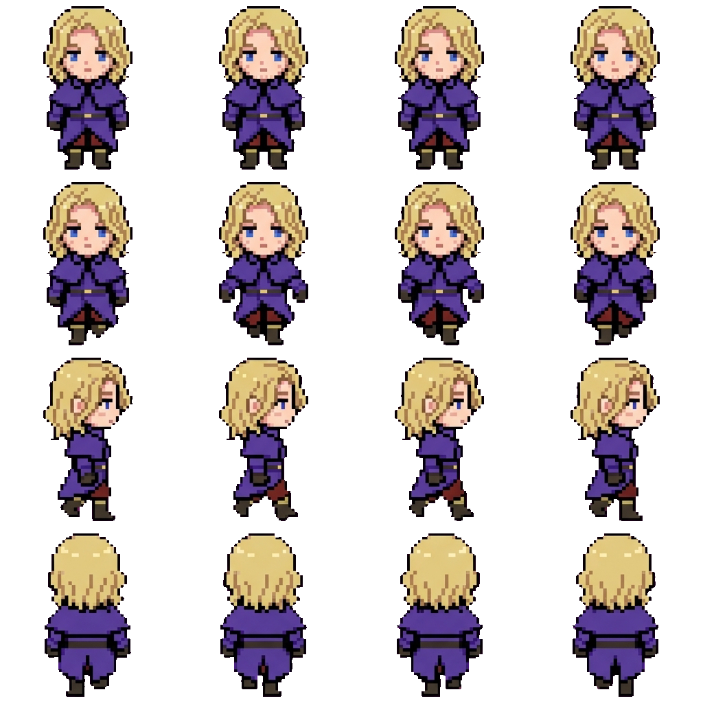 France movement sprite