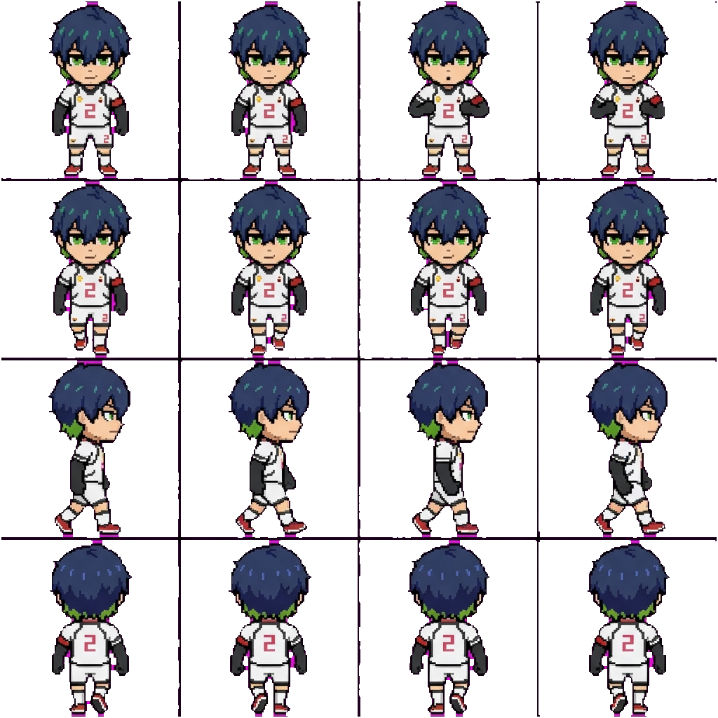 Oliver aiku movement sprite