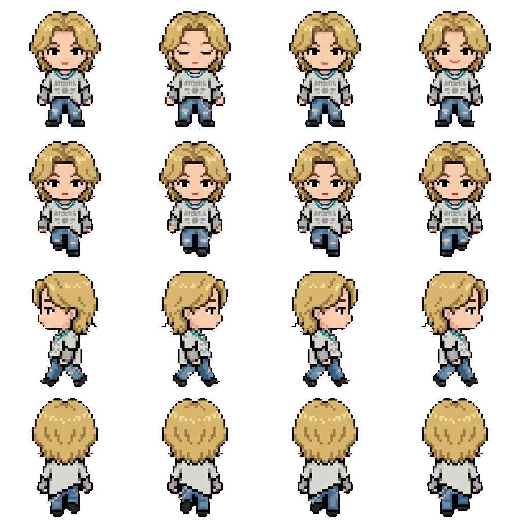 Jimin movement sprite
