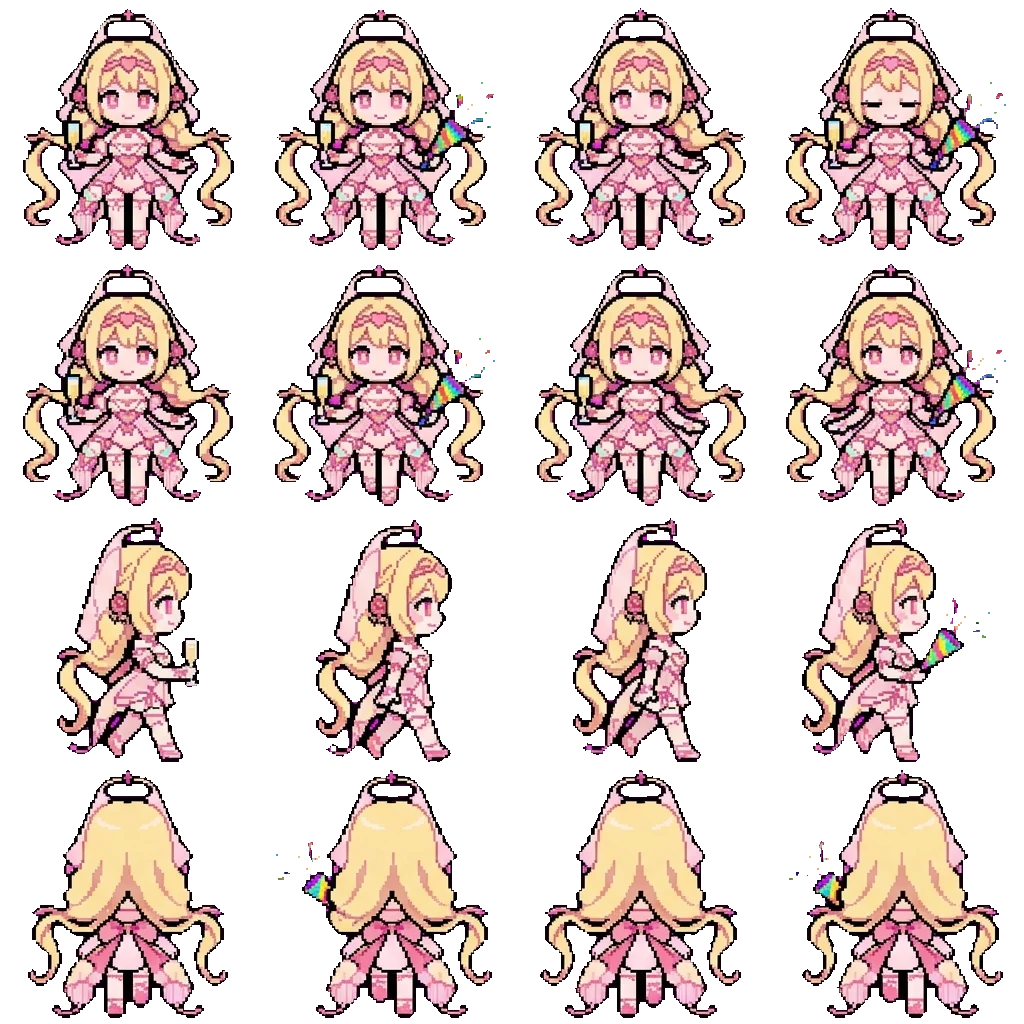 Asterix De Partie movement sprite