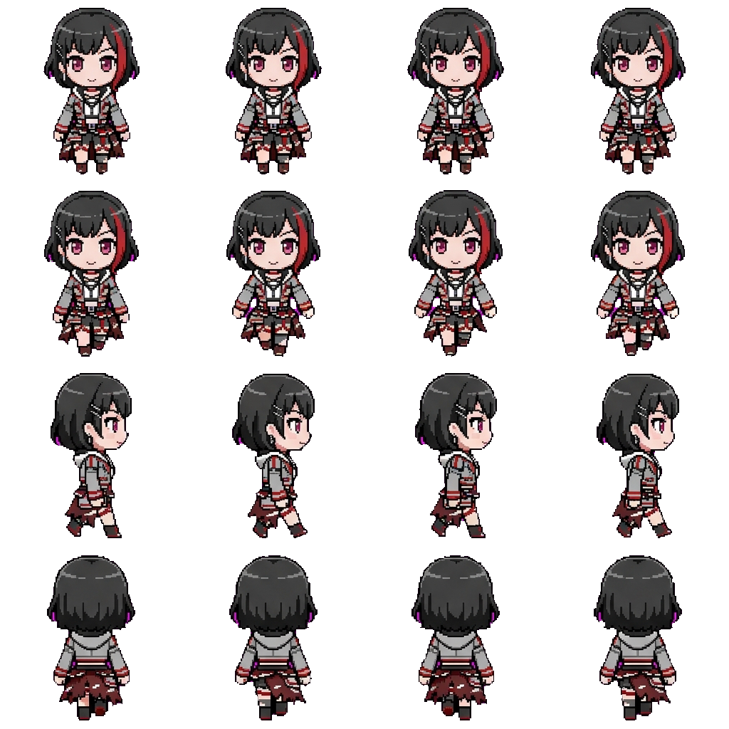 Ran movement sprite