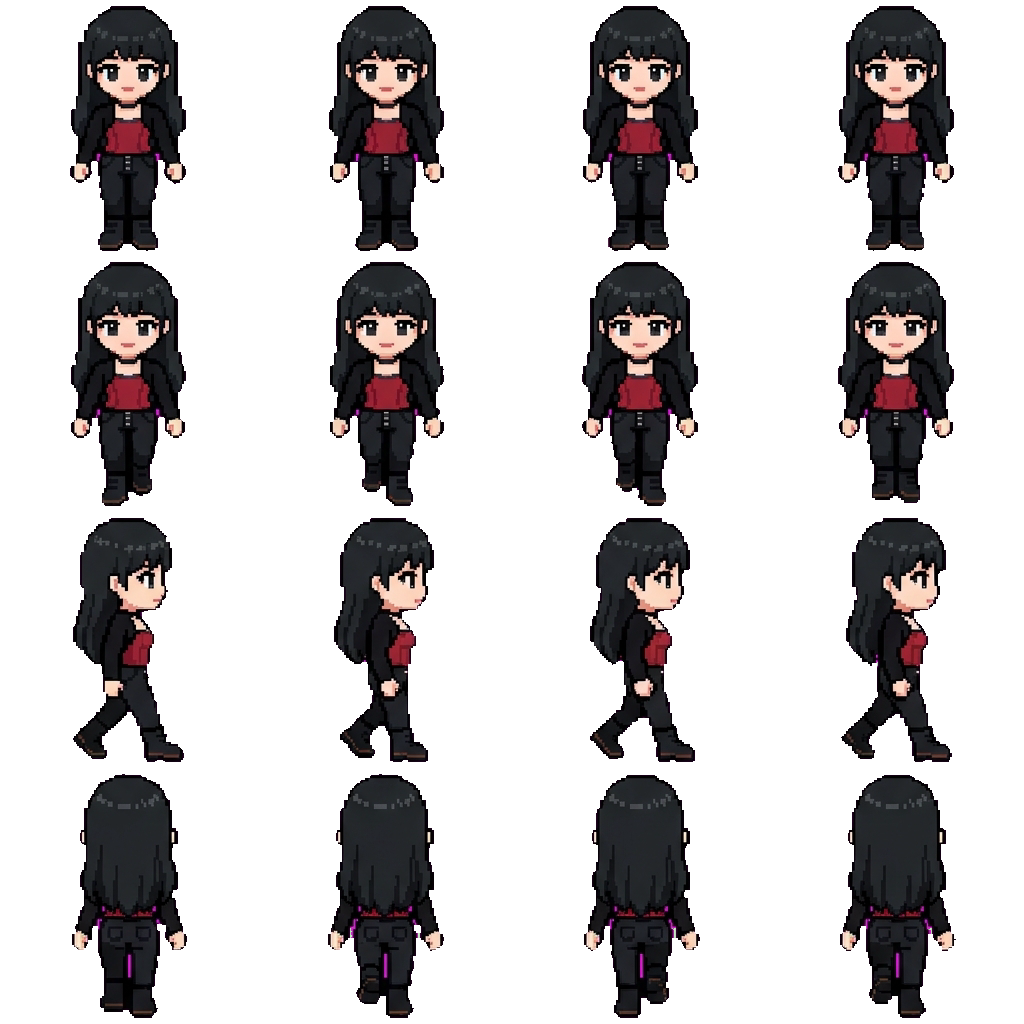 Nyxilina movement sprite