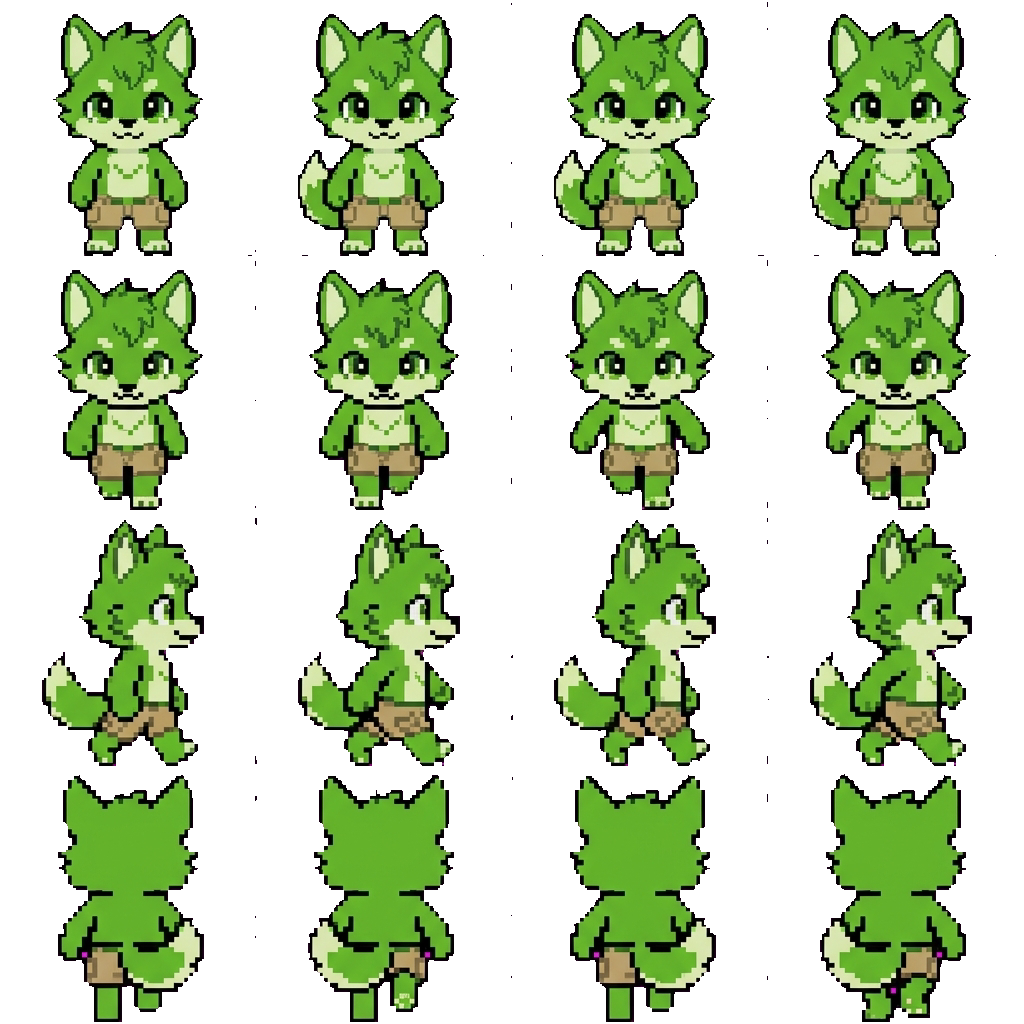 Haru movement sprite