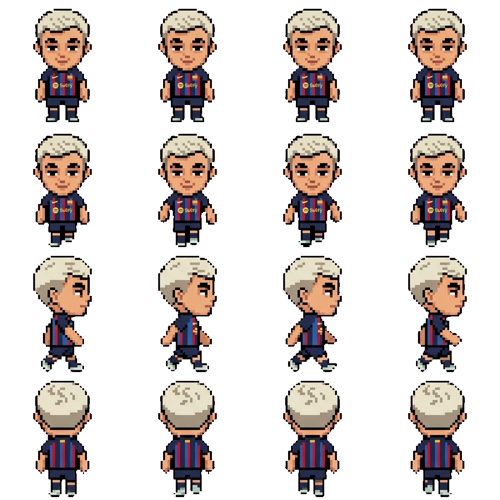 Pedri movement sprite