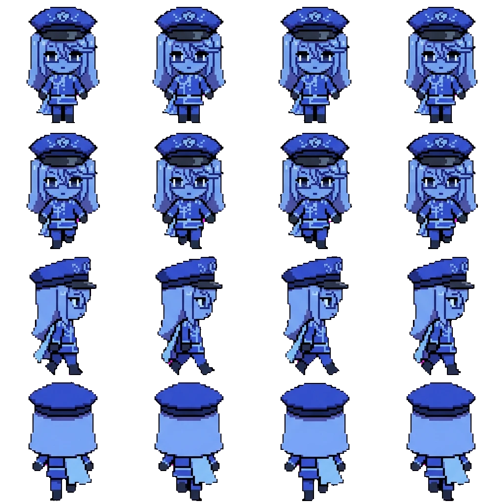 Social 6 movement sprite
