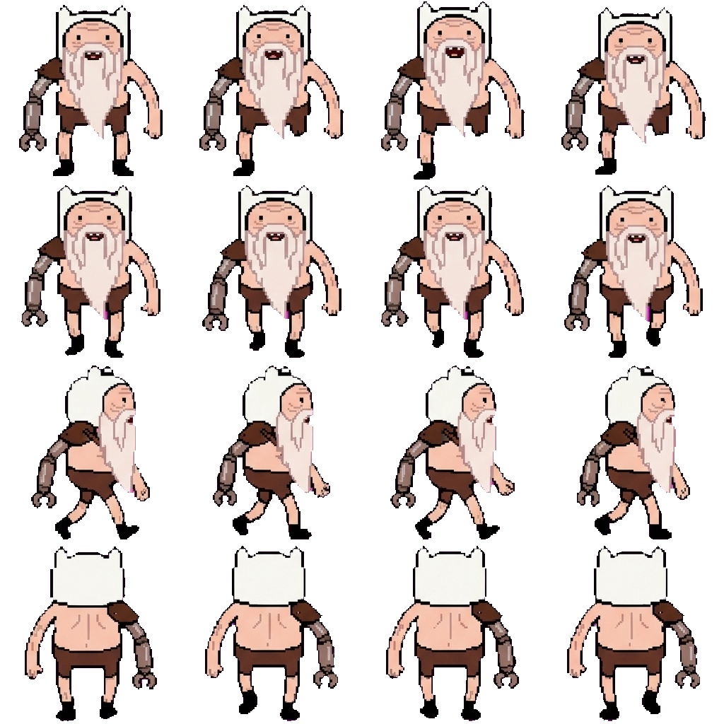 Grandpa Finn movement sprite