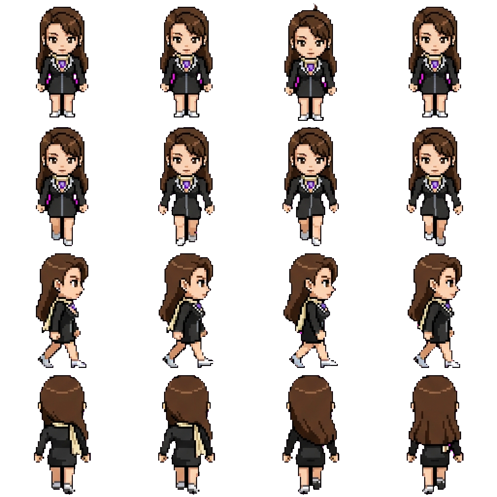 Mia movement sprite