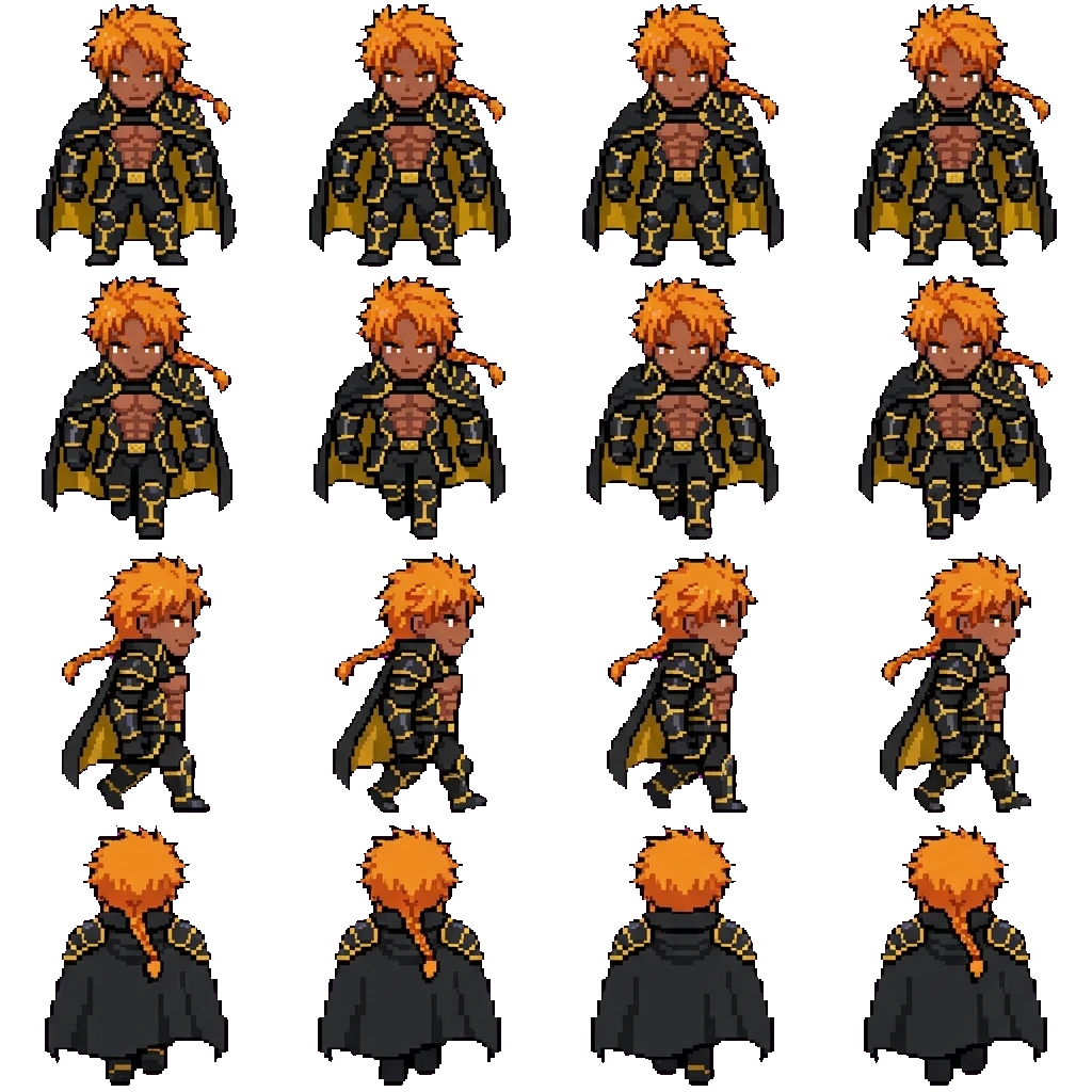 Fenniksu movement sprite