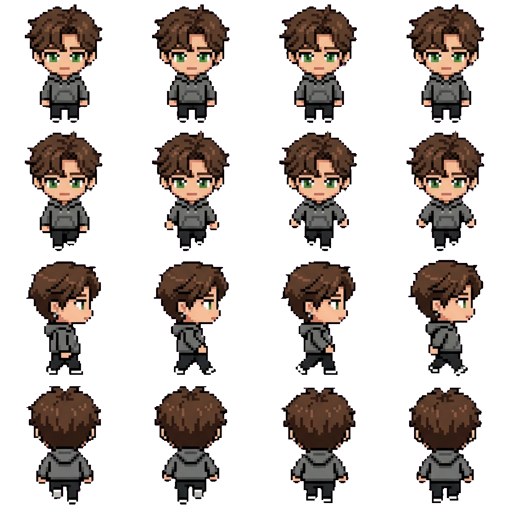 Jack movement sprite