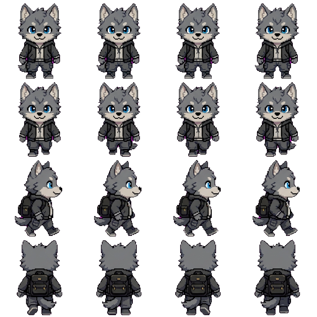 Ren movement sprite