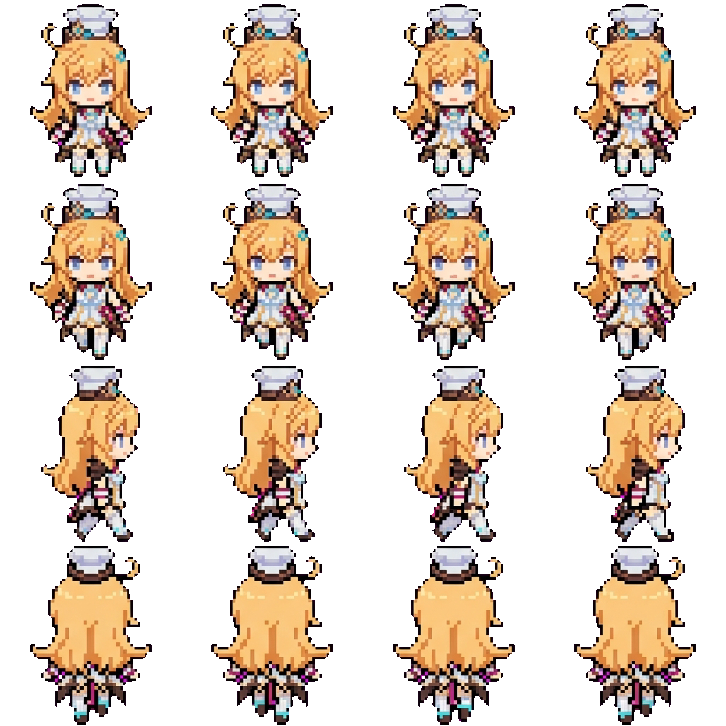 Lavinia Lovebird movement sprite